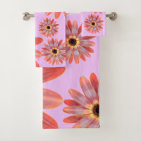 Colorida Toalla Floral Gerbera Daisy