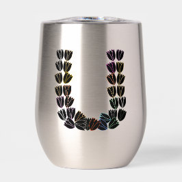 Colorida Tulipán Leída "U"