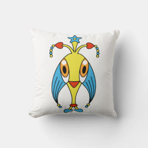 Coloridas almohadas de personajes de dibujos anima