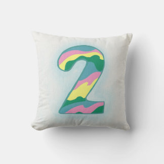 Coloridas almohadas número dos