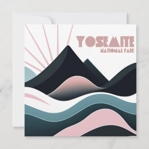 Coloridas colinas del Parque Nacional Yosemite