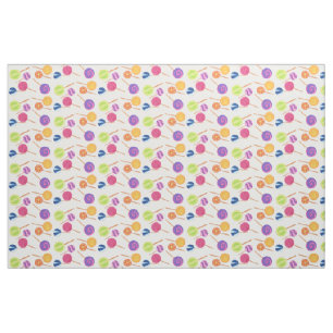 Coloridas copas, Tela