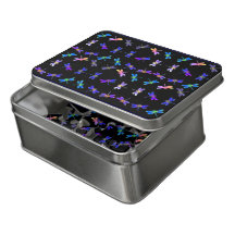 Coloridas Dragonflies Jigsaw Puzzle
