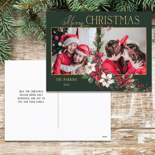 Coloridas fotos de dos fotos de Feliz Navidad Poin (Subido por el creador)