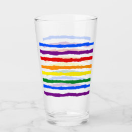 Coloridas franjas arcoiris