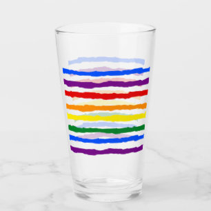 Coloridas franjas arcoiris