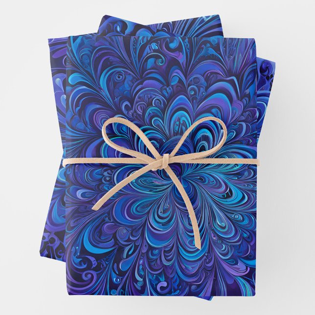 Coloridas hojas de papel de envolvimiento de arte  (Subido por el creador)