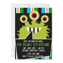 Coloridas invitaciones a la fiesta de cumpleaños d