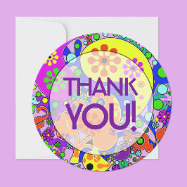 Coloridas invitaciones para fiestas de cumpleaños 