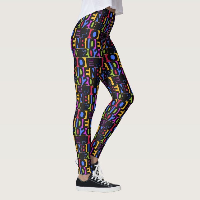 Coloridas leggings JOE BIDEN 2020 (Derecha)