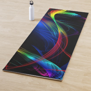Coloridas Luces Yoga Mat