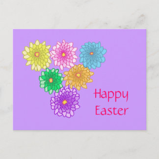 Coloridas Mamáes Feliz Postales de Pascua