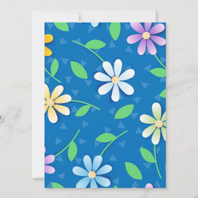 Coloridas mareas, invitación (Anverso)