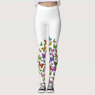 Coloridas mariposas Leggings