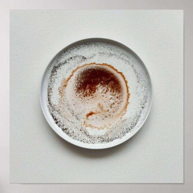 Coloridas plantas de café textura arte abstracto 2 (Frente)