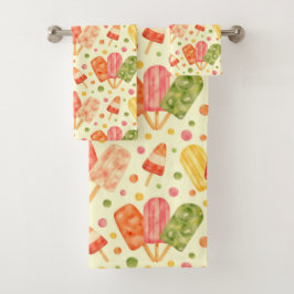 Coloridas Popsias de acuarela