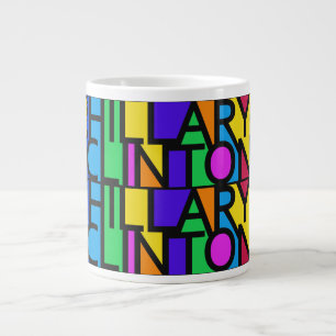Coloridas tazas de Hillary Clinton 2016