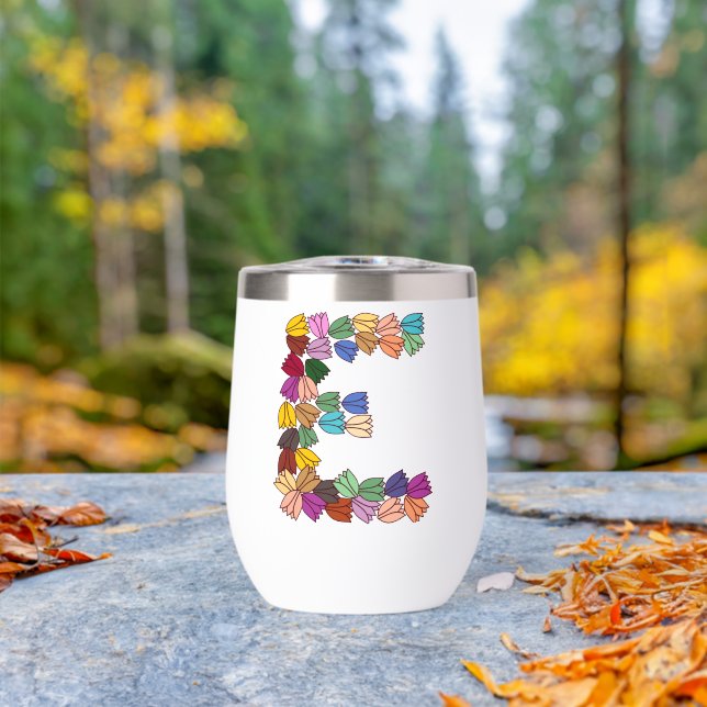 Coloridas Tulipanas Leídas "E" (Al aire libre (girado))