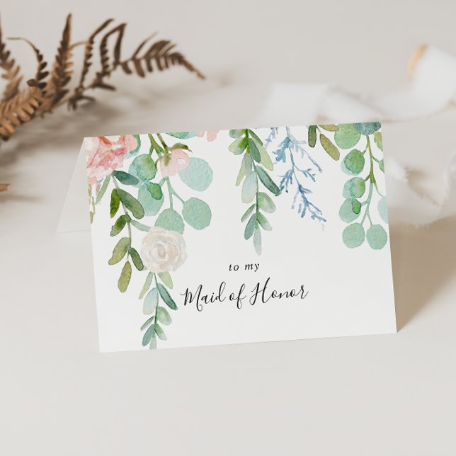 Colorido Agradecimiento De Fiesta Nupcial Floral T (Subido por el creador)