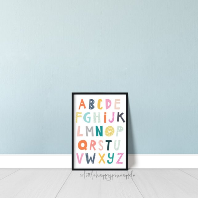 Colorido Alphabet Kids Room Decoración (Subido por el creador)