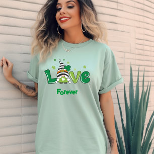 Colorido Amor Ilustrado Por Siempre Camiseta