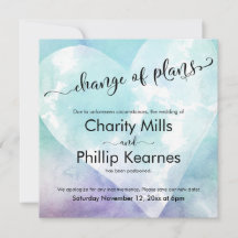 Colorido Boda posponed cambio de planes