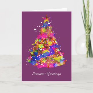 Colorido brillante del árbol de navidad magnífico