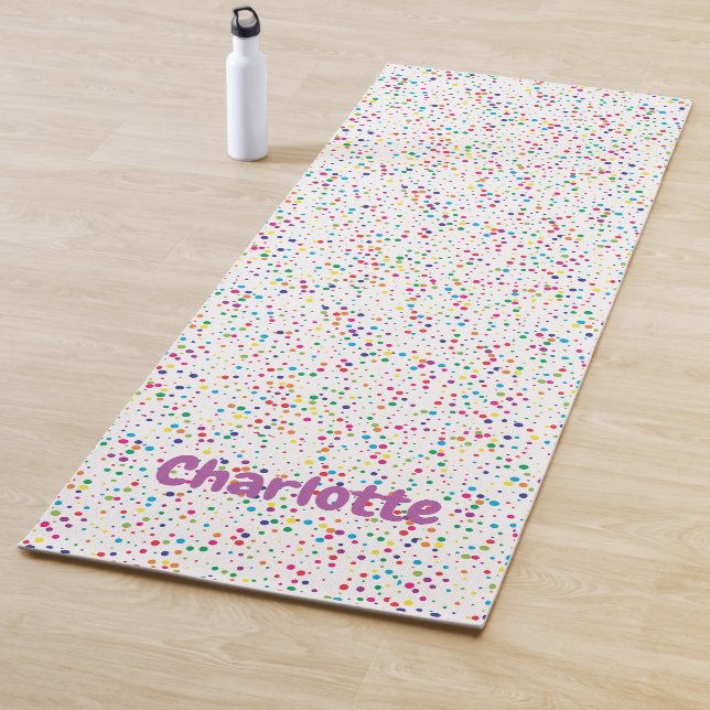 Colorido confeti Yoga Mat (In situ)