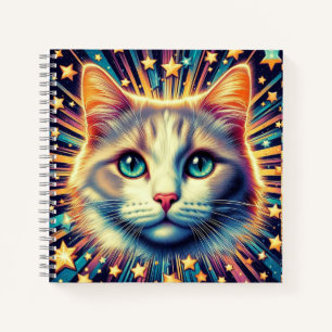 ¡Colorido cuaderno de gatos!