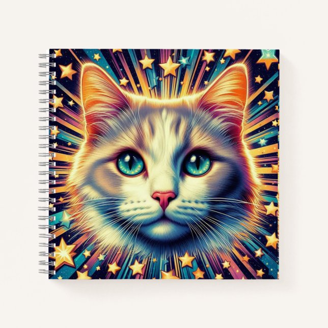 ¡Colorido cuaderno de gatos! (Anverso)