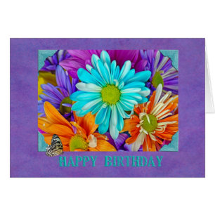 colorido cumpleaños de margarita