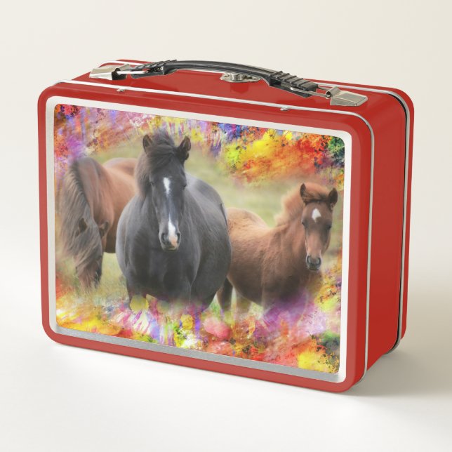 Colorido de caballos (Reverso)