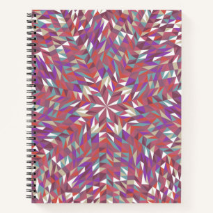 Colorido Diario de bala Mandala / Bloc de notas en