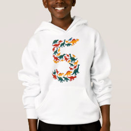 colorido dino kid hoodie