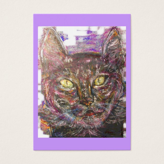 colorido gato griego (Frente)