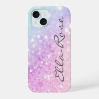 Colorido Glitter Iridescente Elegante Personalizad