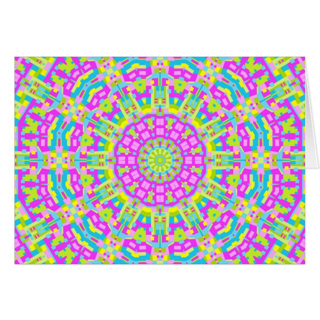 Colorido Kaleidoscope 01 (Anverso (Horizontal))