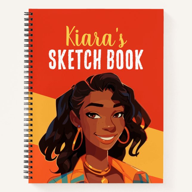 Colorido libro de dibujo Chica adolescente persona (Anverso)