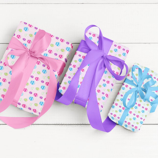 Colorido Patrón de Huevos de Pascua Hojas de Papel (Subido por el creador)