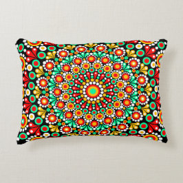 Colorido Patrón de Mandala Cojines para Lanzar Boh