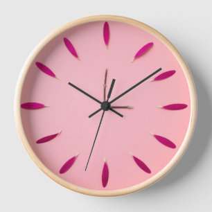 colorido reloj de pared