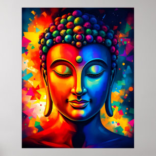 Colorido Resumen Arte Buda Contemporáneo