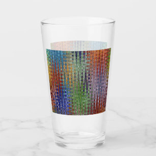 Colorido Sheer Rainbow Zig Zag
