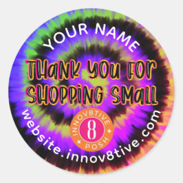 Colorido Tye Innov8tive + Popul etiqueta