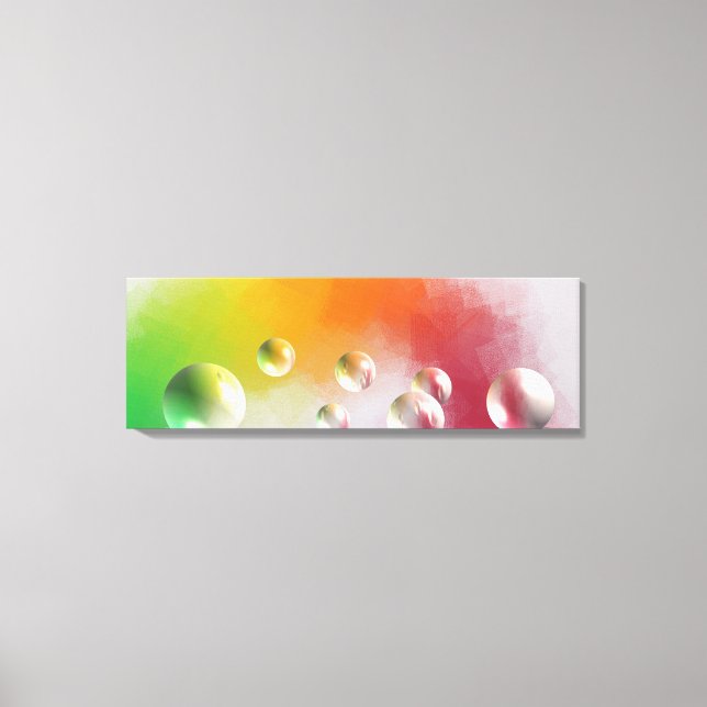 Colorido y moderno Resumen Arte Amarillo Azul Rojo (Anverso)