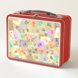 Coloridos estudios de lápiz antiguos