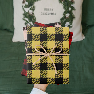 Coloridos Navidades de plástico envolviendo hojas 
