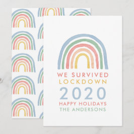 Coloridos Navidades del arco iris sobrevivimos al 