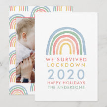Coloridos Navidades del arco iris sobrevivimos al 