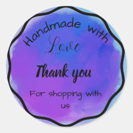 Coloridos pegatinas de negocios